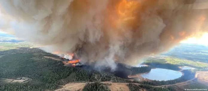 آتش‌سوزی کانادا